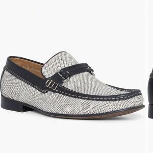 Donald J. Pliner Black and White Men’s  Loafers size 10.5